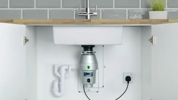 Fit a sink waste disposal Fit a sink waste disposal