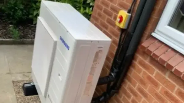 Install an air source heat pump Install an air source heat pump