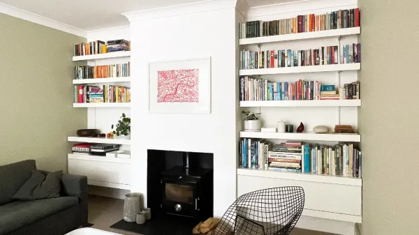 Fitted bookcase Fitted bookcase