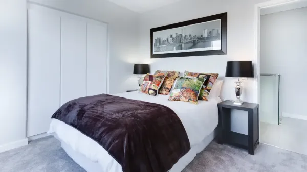 Paint and decorate a bedroom