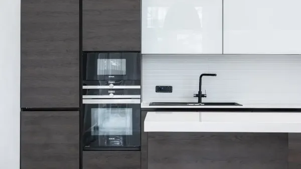 Install electric oven
