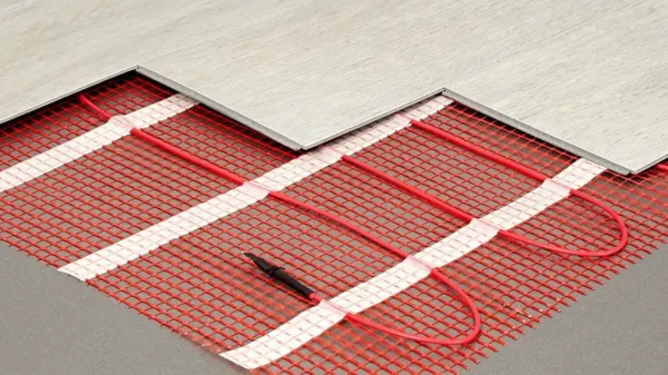Fit electric underfloor heating