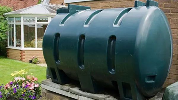 Heating oil tank installation Heating oil tank installation