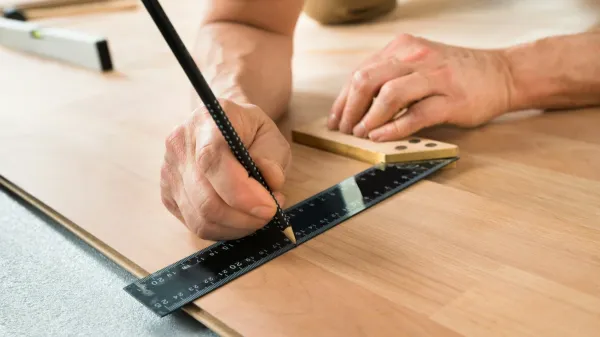 Laminate floor fitting Laminate floor fitting