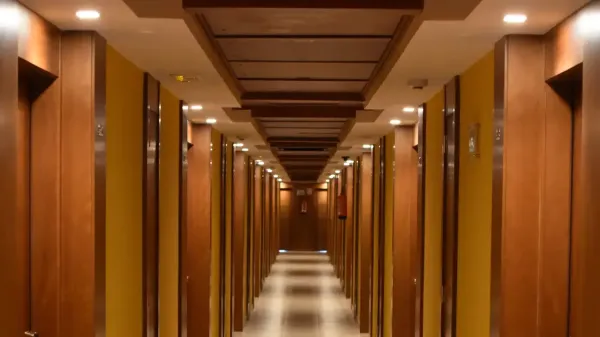 LED light installation