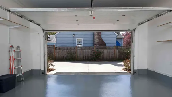 Painting garage walls, floor and door