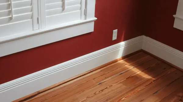 Paint skirting boards