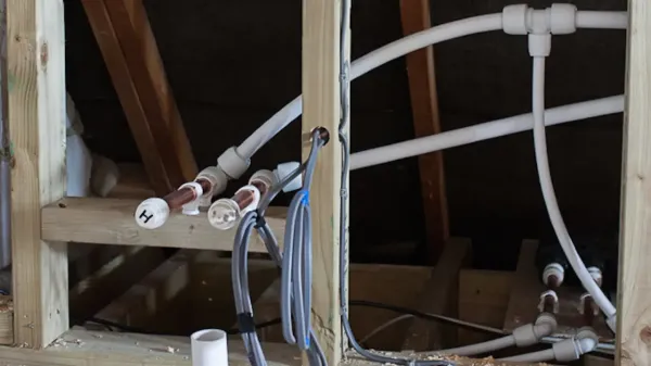 Replumb / repipe a house Replumb / repipe a house