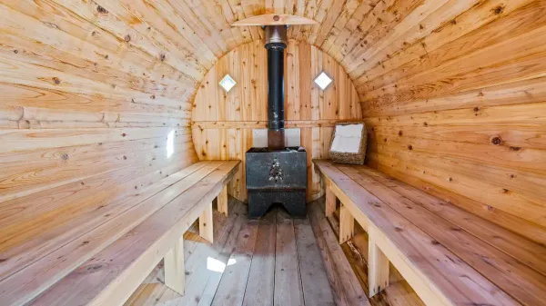 Home sauna installation Home sauna installation