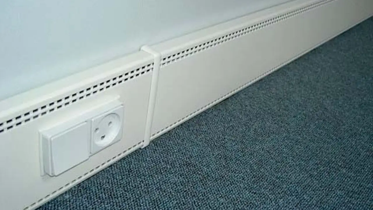 Install skirting board heating cost