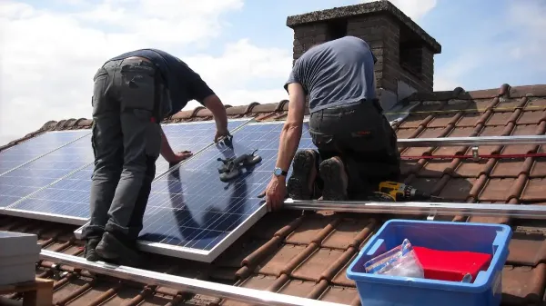 Installing solar panels
