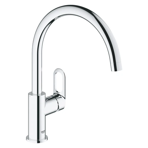 Grohe Bauloop Chrome effect Kitchen Mixer Tap