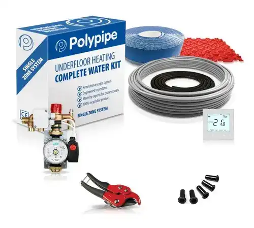 Polypipe Water Underfloor Heating - Standard Output 20m<sup>2</sup>