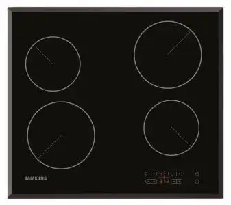 Samsung Ceramic Hob with 4 Cooking Zones, With Touch Control 60cm