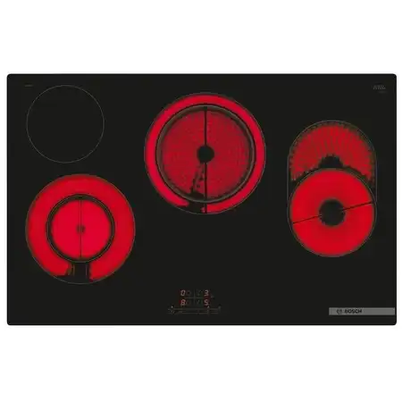Bosch Series 4 80cm Ceramic Hob - Black