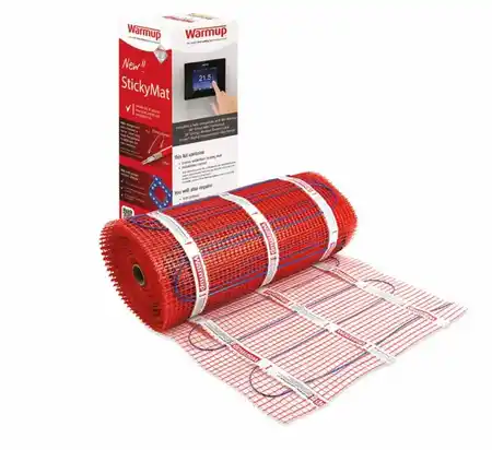 Warmup Electric Underfloor Heating Mat 9m<sup>2</sup> 150W with WIFI Thermostat