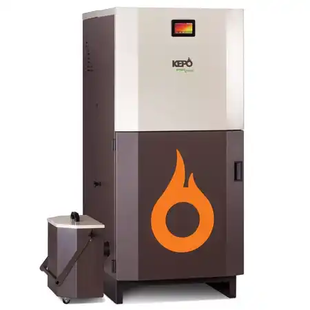 Biomass boiler 35 kw straw pellet boiler