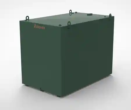 Atlantis 5800L Bunded Steel Oil Tank