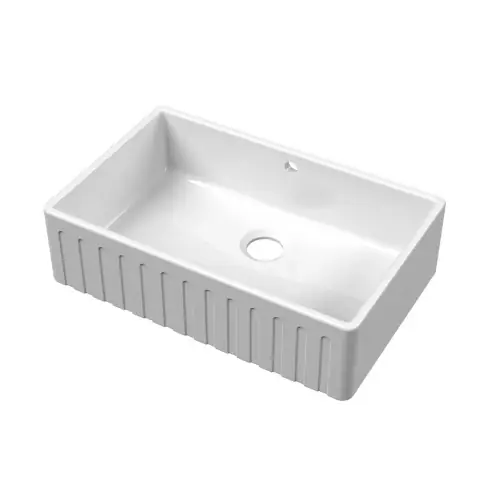 Eastlake Butler Single Bowl Fireclay Kitchen Sink