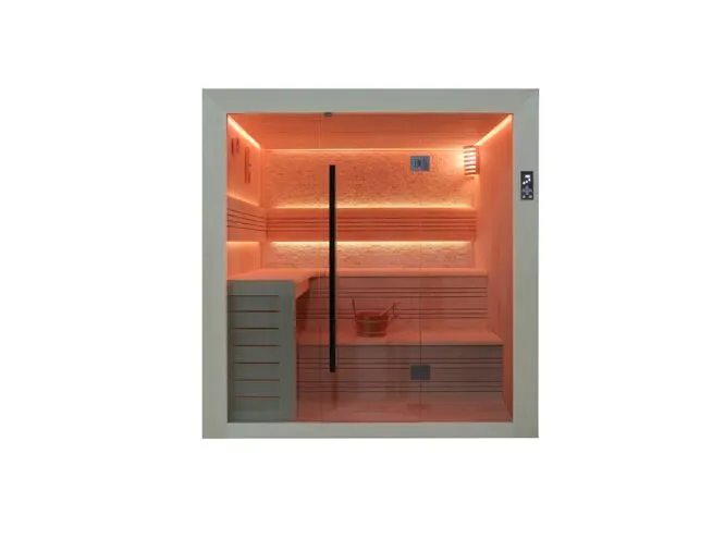 Fonteyn Sauna Luxor 200 in White Stone
