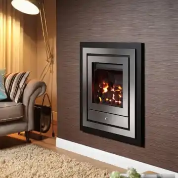 Crystal Fires Gem Option 5 Hole in the Wall Gas Fire