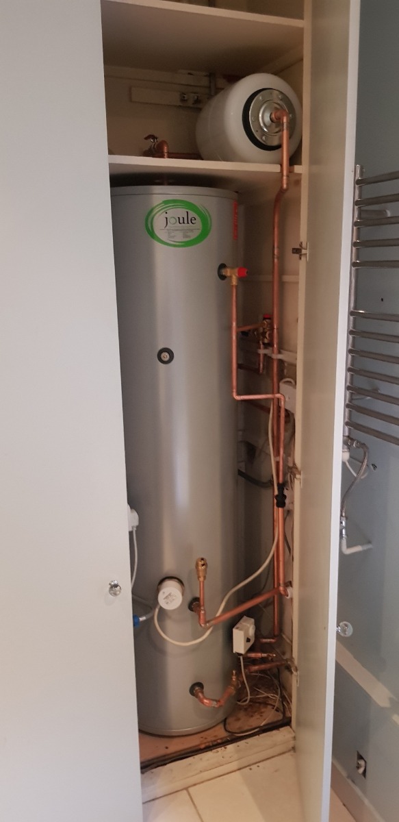 Hot water system upgrade after 