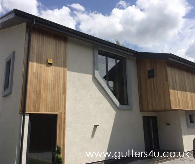 Profile: Image 2 – 5 inch seamless aluminium gutter installation, Essex