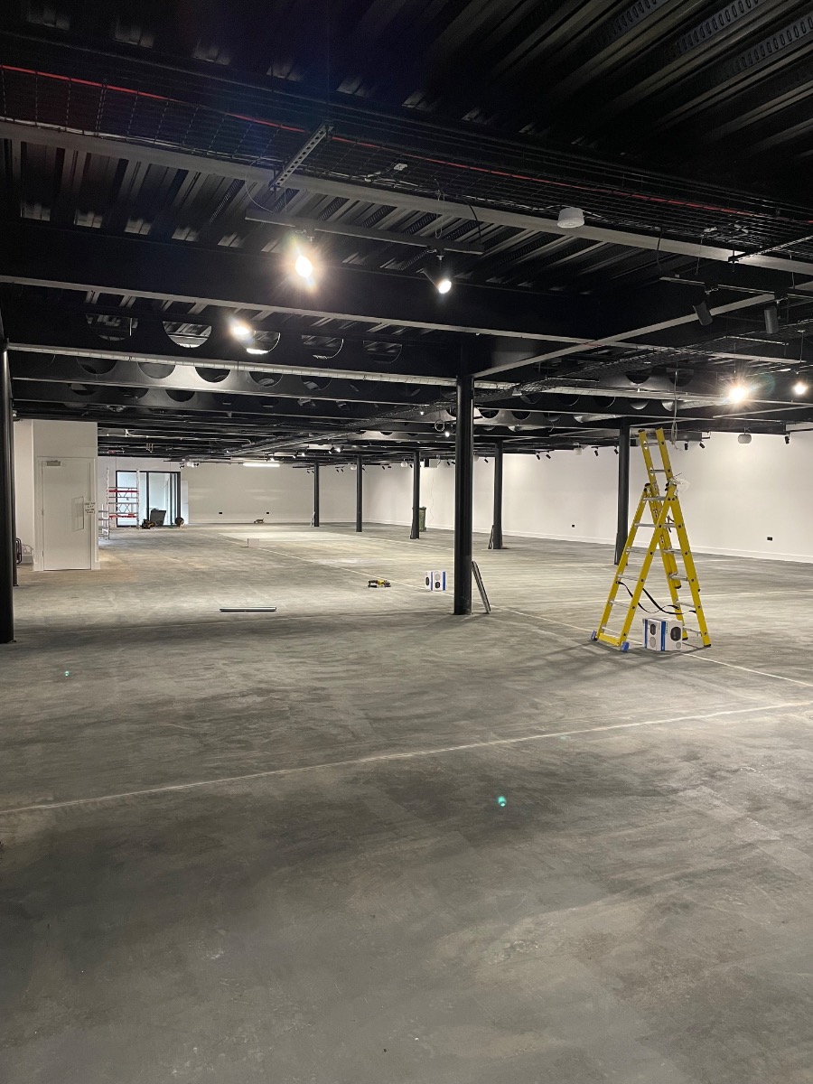 Electrician: Image 2 – Basement lighting and power